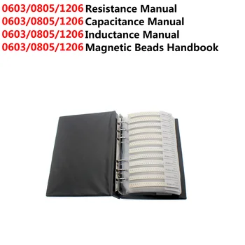 0603 0805 1206 Knjiga uzoraka magnetskih loptica sa otpornika, kondenzatora, индуктивностью ibuw SMD, skup ponekog