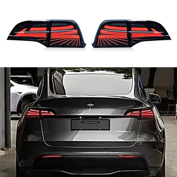 1 Par modificiranih led stražnja svjetla za 2017-2023 Tesla model 3 model Y stražnji sklop svjetla s dosljedan signal skretanja DRL stražnje stražnje svjetlo