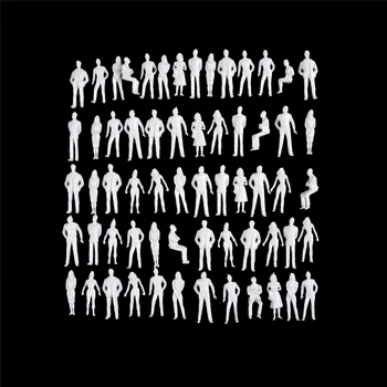 10 kom./lot razmjera model 1:50 minijaturne ABS-plastične figurice naroda svijeta Arhitektonski model razmjera model čovjeka
