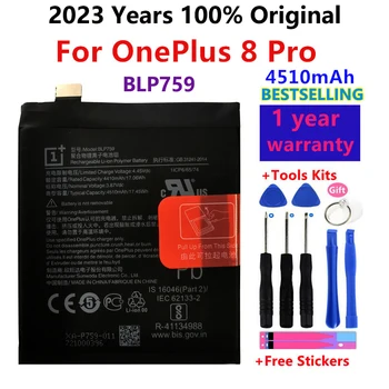 100% Originalni Kvalitetna Zamjena baterije BLP759 4510mAh za Oneplus 8 Pro Za Baterije mobilnog telefona OnePlus 8Pro Bateria
