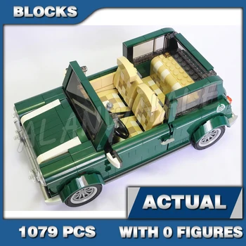 1079 kom 10568 mobilni stručni Cooper auto 3D model Zgrada blokovi igračke Skup cigle Kompatibilan s
