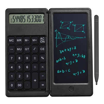 12-znamenkasti display, sklopivi kalkulator sa 6-inčnim LCD tablet rade, digitalni bilježnicu za crtanje, olovka i funkcija za zaključavanje gumba za brisanje.