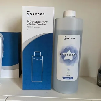 1L-110 ml Izvornom tekućinom za čišćenje za ECOVACS DEEBOT X1 OMNI Blue Campanula Fragrance