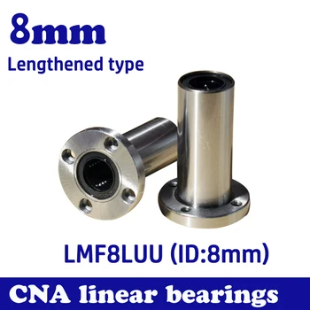 2 kom./lot, LMF8LUU, linearni ležaj s brtvenom prirubnicom dužine 8 mm, linearni čahura CNC