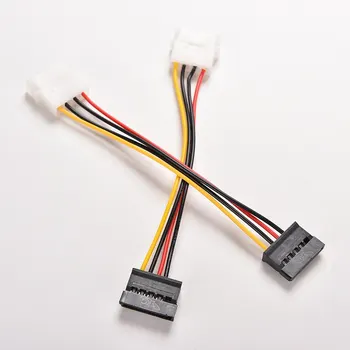 2 komada 4-pinski IDE 15-pinski SATA IDE kabel adapter napajanja za tvrdi disk Serial ATA SATA