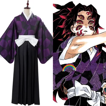 2020 Nova Истребительница Demona: Кимецу ali Яиба Cosplay Кокусибо Odijelo Gornja Mjesec Jedan Цугикуни Мичикацу Uniforma Kimono Odijelo