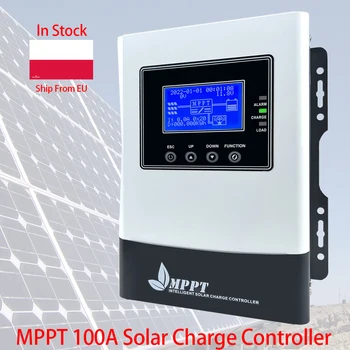4800 W 100A MPPT Kontroler Punjenja 150 dc 60A 80A Solarni Panel Fotoelektrični Regulator Brod Iz EU Za 12 v 24 v 48 U Osnovnoj Solarni sustav