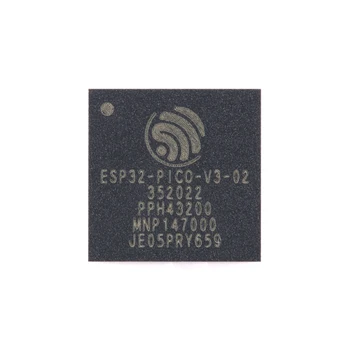 5 kom./lot radio frequency sustav ESP32-PICO-V3-02 LGA-48 na chip - SoC-modul, u obliku SiP, ESP32 ECO V3 s 8 MB flash memorije i 2 MB