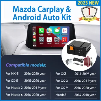 Apple CarPlay Android Auto USB Adapter Hub za Nadogradnju Mazda 6 Mazda 3 Mazda 2 CX30 CX5 CX8 CX9 MX5 miata TK78669U0C Kit