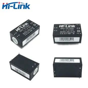 Besplatna dostava 4 kom. topla rasprodaja HLK-PM01 5 0.6 A 3 W AC DC modula pretvarača snage 220 U