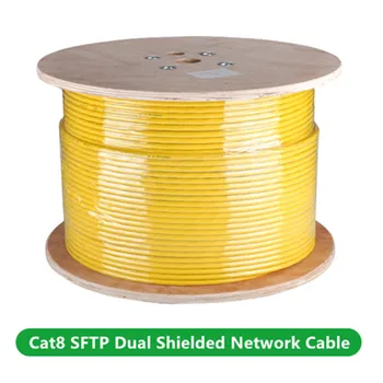 Cat8 high-Speed Mrežni Ethernet kabel 40 Gbit/s 2000 Mhz Sa Dvostrukim zaslanjanje rj 45 Mačka 8 Kabel Usmjerivač Modem Patch Kabel lan Kabel 20 m Cat8 high-Speed Mrežni Ethernet kabel 40 Gbit/s 2000 Mhz Sa Dvostrukim zaslanjanje rj 45 Mačka 8 Kabel Usmjerivač Modem Patch Kabel lan Kabel 20 m 5