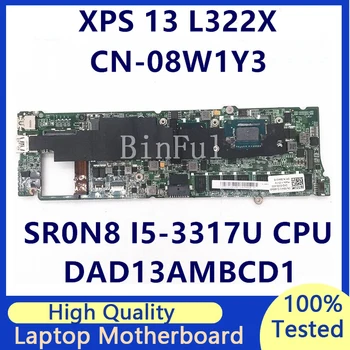 CN-08W1Y3 08W1Y3 8W1Y3 Matična ploča za laptop DELL XPS L322X Matična ploča s procesorom SR0N8 I5-3317U DAD13AMBCD1 100% u Potpunosti Ispitan Dobro