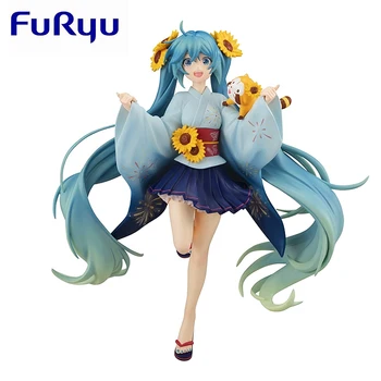 FuRyu originalni вокалоид Хацунэ Мику anime model lik zbirka ukrasa figurica dječja igračka božićni poklon za rođendan