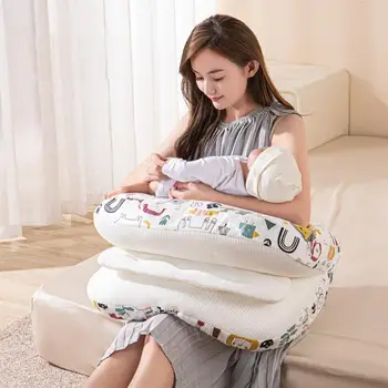 Jastuk za trudnice Odvojiva jastuk za spavanje sa zaštitom od sline za novorođenčad, jastuk za dojenje