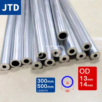 JTD aluminijske cijevi vanjski promjer 13-14 mm dužina 300500 mm Šuplje ravna okrugla aluminijska cijev plinovoda 6063 Толстостенный Veliki