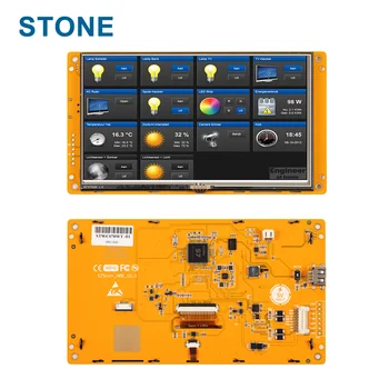 Kameni 7-inčni Inteligentni moduli zaslon osjetljiv na dodir HMI LCD TFT-zaslon za industrijsku uporabu sa softverom za grafičko sučelje