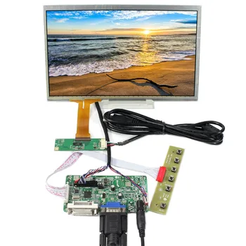 Kontroler DVI + VGA LCD zaslon od 10,1 inča 1366x768 LCD ekran kapacitivni zaslon osjetljiv na dodir