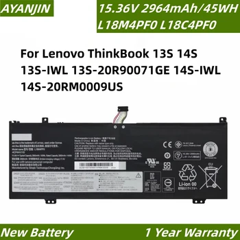 L18M4PF0 L18C4PF0 Baterija za laptop 15,36 V 45WH Za Lenovo ThinkBook 13S 14S 13S-IWL 13S-20R90071GE 14S-IWL 14S-20RM0009US L18D4PF0