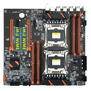 Matična ploča s dva procesora X99 + procesor 2XE5 2620 V3 + kabel SATA + Zid + термопаста Podrška mjesta LGA 2011 matična ploča s procesorom 2011-V3