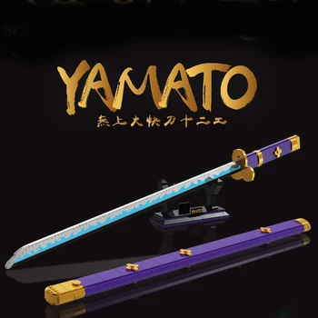 Mač Samuraja Gradivni Blokovi Ninja Yamato Oštrica Katana, Japanski Anime Nichirin Nož MOC Cigle Dječje Igračke Cosplay Dječji Dar