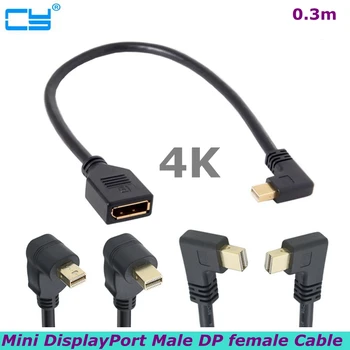 Mini DP muški 1,2 kabel za 4K na Displayport ženski kabel adapter za Apple Mac Dell HD LenovoNotebook. Stolno računalo
