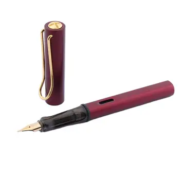 Nova nalivpero za korekciju držanja матово-crvena metalik sa zlatnim perom EF F Poslovnih celina Tinte olovke poklon