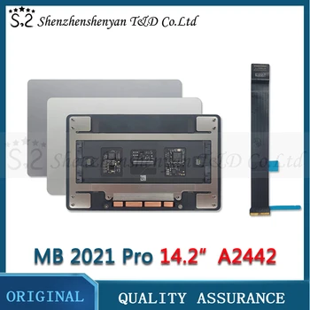 Novi Laptop Kraja 2021 A2442 Trackpad za Macbook 14,2 Cm M1 Pro/Max Retina Touchpad Siva, Srebrna Boja EMC3650