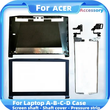 NOVI Stražnji poklopac s LCD zaslonom za Acer Nitro 5 AN515-42 AN515-41 AN515-51 AN515-52 AN515-53 Prednji poklopac laptop/Petlje FA211000000 Torbica