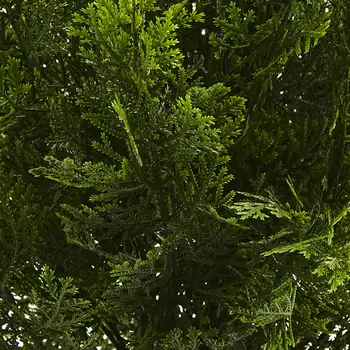 Odličan umjetna biljka iz sklopu zelenog grma za uređenje doma i vrta - atraktivna i izdržljiv i dugotrajan.