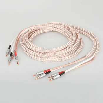 Par 12TC Hifi kabel zvučnika High-end čist OCC kabel zvučnika s priključkom tipa 