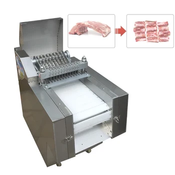 Poslovni automatski stroj za rezanje smrznute govedine i piletine na kockice, kućni stroj za rezanje mesa