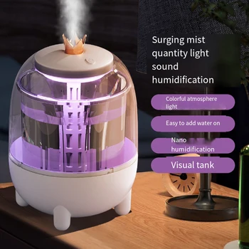 Prijenosni Ovlaživač zraka Potrošačke Nečujne Raspršivač Za Aromaterapiju Uredski Klima-uređaj Mali Ovlaživač Zraka, kao što su Aromaterapija