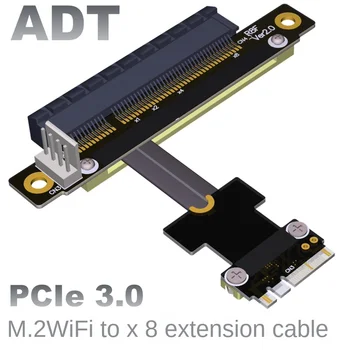 Produžni kabel priključka WiFi M2 NGFF na interni adapter PCIE x8 M. 2 8x ADT
