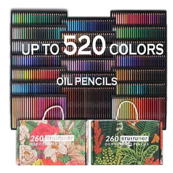 Profesionalni брутфунер 520/260 boje Uljane boje olovke Set za crtanje bojicama Umjetničke potrepštine