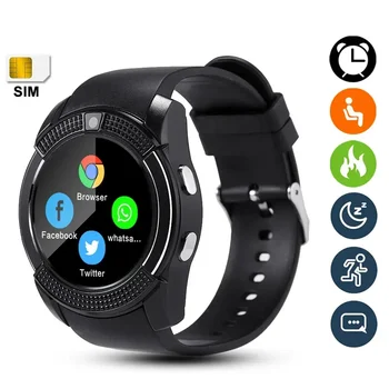 Smart-Bluetooth sat Poziv, fitness, monitor krvnog tlaka, podržava TF SIM kartice, narukvica, muški i ženski sportski vodootporni pametni sat