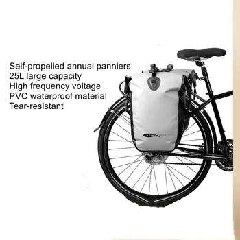 Sport na otvorenom i vodootporna biciklističke koš veliki kapacitet biciklistička torbica za putovanja na velike udaljenosti torba za bicikl