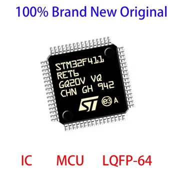 STM32F411RET6 STM STM32F STM32F411 STM32F411RE STM32F411RET 100% Potpuno Novi i Originalni IC MCU LQFP-64