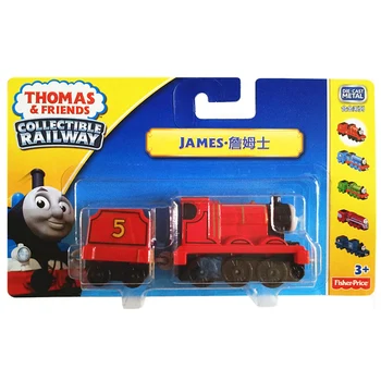 Thomas Plastike električni trag Mali lokomotiva James Broj 5 Kreativnih zabavne edukativne igračke Dajte djeci