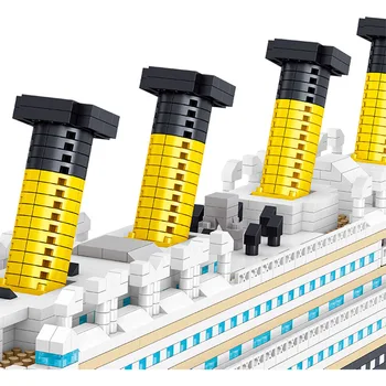 Titanic 3D-Plastični Model Broda Gradivni Blokovi za Odrasle Mikro Mini Cigle Igračke Setovi Prikupiti Круизную Brod Dječji Dar Titanic 3D-Plastični Model Broda Gradivni Blokovi za Odrasle Mikro Mini Cigle Igračke Setovi Prikupiti Круизную Brod Dječji Dar 5