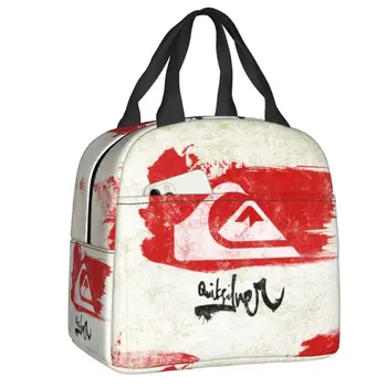 Torba za ланча Quiksilvers za surfanje, ženska torba-hladnjak, toplo izolirani kontejner za ланча, kutija za školski rad, torbe za piknik, torbe za jelo
