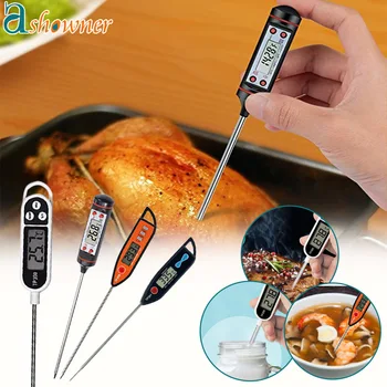 TP300 Hrane digitalni termometar za kuhinje, sonda za roštilj, meso, voda, mlijeko, genetika kulinarstvo, elektronski termometar za pećnice, mjerni alati