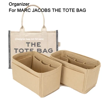 Unutarnji kesice od filca, pogon obloge za torbe, insert-organizator za torbicu, pogodan za Marc Jacobs The Tote Bag