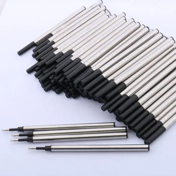 Veleprodaja, 100 kom., uredski metalni crna olovka-roller Jinhao, gorivo za olovke
