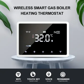 Wi-Fi je pametan termostat Glasovno upravljanje plinski kotao za Grijanje termostat za Smart Life Control APP Radi Alexa Google Assistant