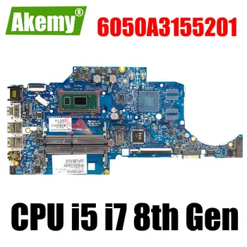 Za 240 HP G7 14-CK Matična ploča prijenosnih RAČUNALA UMA i5 i7 8th Gen CPU L38151-601 L38151-501/001 6050A3155201 Matična ploča laptopa DDR4