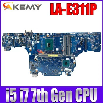 Za DELL Precision 7520 Matična ploča laptopa 0TMN2V LA-E311P s procesorom i5 i7 7. generacije Matična ploča laptopa