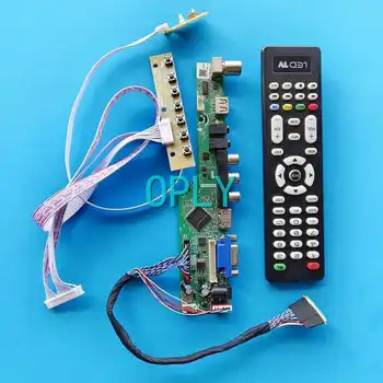 Za N184H6-L02 N184HGE-L21 Ekran laptopa Analogni TV kontroler VGA USB RF Kit 18,4 