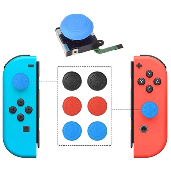 Zamjena 3D joystick Joycon, analognog joysticka Joy Con, servisni komplet za Nintendo Switch, uključuje трехкрылок, odvijač Zamjena 3D joystick Joycon, analognog joysticka Joy Con, servisni komplet za Nintendo Switch, uključuje трехкрылок, odvijač 5