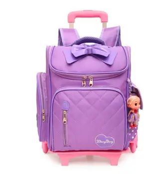 školski ruksak s kotačima za djevojčice, torba na kotačima, školski ruksak s kotačima, student dječje školska kolica, ruksaci, torba za djecu