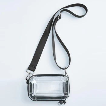 Ženska torba preko ramena, bistra косметичка od PC, dizajn kofere, torbe poruke na munje, mini-torbe za šminkanje